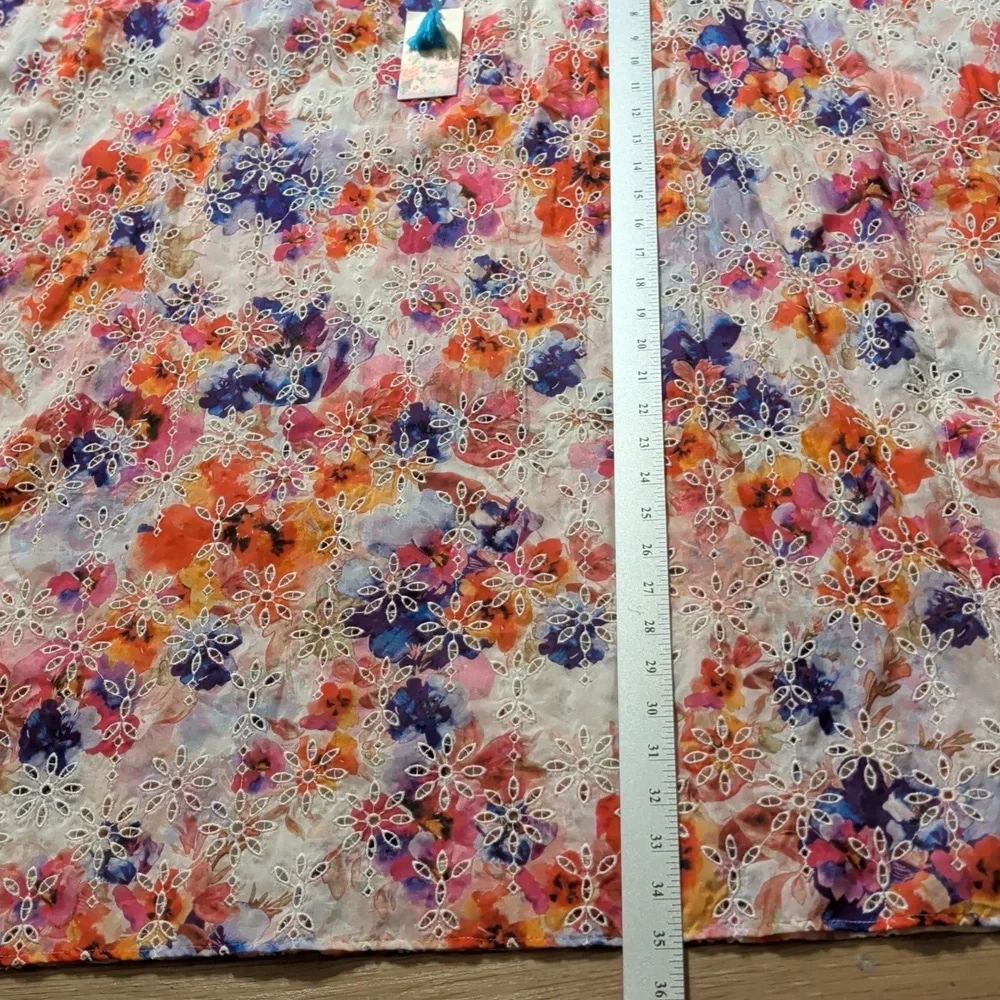 Johnny Was Eyelet Summer Dress sz SML - Picture 13 of 15